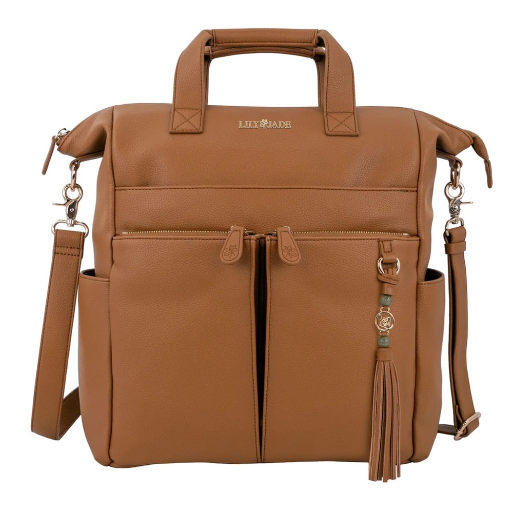 Lily Jade Caroline Diaper Bag Vegan New